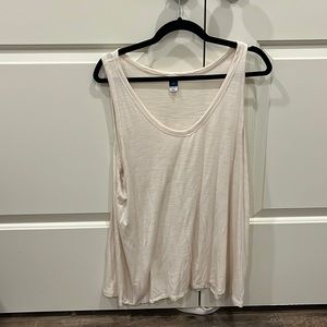 Off white XL tank old navy
